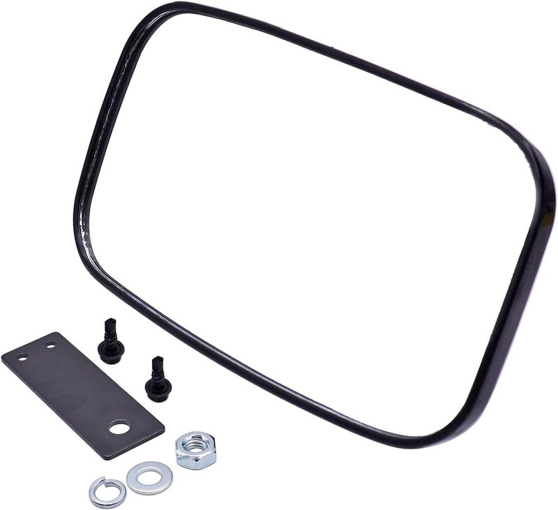 BOLEWIN Universal Rearview Mirror for Skid Steer Loader,Universal Forklift Rearview Mirror, Compatible with Bobcat,New Holland,TCM,JLG - Image 1